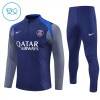 Tréninkový Mikina Paris Saint-Germain Čtvrt Zip Navy 2025-26 - Dětské Tréninkový Mikina Paris Saint-Germain Čtvrt Zip Navy 2025-26 - Dětské